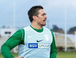 фото - Первая тренировка Усика за ФК «Полесье»: фото и видео