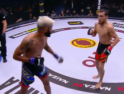 фото - Со-главное событие шоу завершилось нокаутом после «вертушки». Держите видео