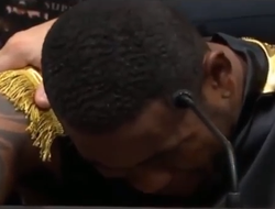 фото - Дортикос плачет после поражения от Гассиева: видео