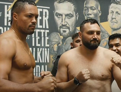 фото - Джо Джойс и Кристиан Хаммер прошли взвешивание перед боем: видео, результаты