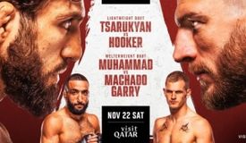 Полный кард UFC Катар: Арман Царукян – Дэн Хукер. Все бои шоу 22 ноября