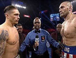 фото - Усик-Фьюри под угрозой срыва — от украинца требуют провести обязательную защиту