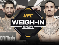 фото - У Чимаева проблемы с весом? Результаты и видео взвешивания UFC 308