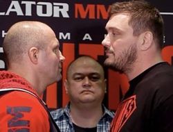 фото - Емельяненко и Митрион посмотрели друг другу в глаза перед боем: видео