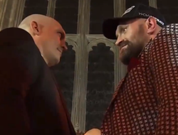 фото - Опубликован официальный постер реванша Усик-Фюри