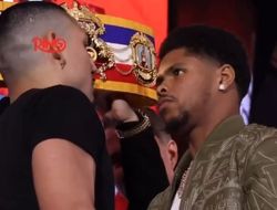 фото - Теофимо Лопес и Шакур Стивенсон провели битву взглядов: видео