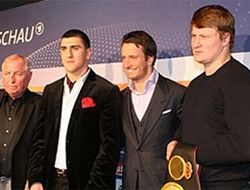 фото - Пресс-конференция Александра Поветкина и Марко Хука в Штутгарте