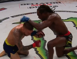 фото - Джексон сенсационно нокаутировал Амосова. Реакция победителя