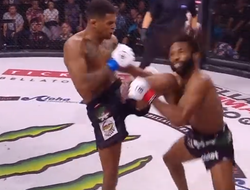 фото - Bellator 295: Микс вырубил Стотса коленом в голову. Результаты турнира, видео нокаута