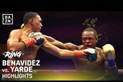 Давид Бенавидес – Энтони Ярд. Видео нокаута и лучших моментов боя