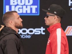 фото - Битва взглядов Ломаченко и Ортиса за два дня до боя — видео