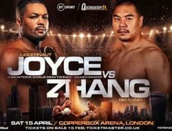 фото - Прямая трансляция: Джо Джойс – Чжан Чжилеи. Смотреть онлайн