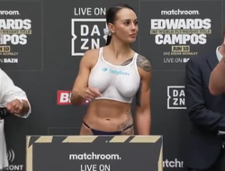 фото - Новая звезда предматчевых взвешиваний уступила титул: видео