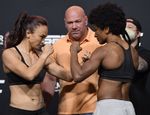 Битвы взглядов перед UFC Fight Night 177: Уотерсон-Хилл, Романов-Мартинес и другие — видео