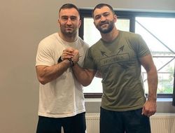 фото - Гассиев работает с Орловским, Руис в гостях у Тайсона, Жустино борется с мужчинами — соцсети