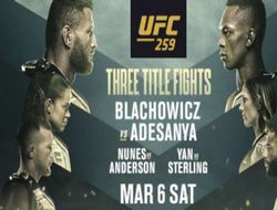 фото - UFC 259. Смотреть онлайн прямой эфир