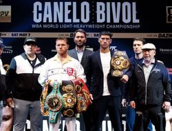 фото - Канело Альварес vs Дмитрий Бивол: дуэль взглядов — фото и видео