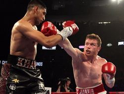 фото - Видео: лучшие моменты боя Сауля Альвареса и Амира Хана от vRINGe.com