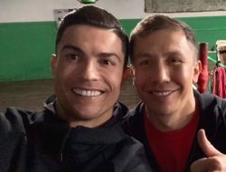 фото - Головкин показал Криштиану Роналду парочку ударов, тот сказал «шу-у-уу...» — видео