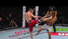 Де Риддер прошёл Уиттакера, Ян побил Макги. Видео лучших моментов UFC on ABC 9