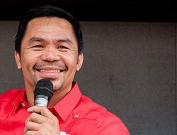 фото - Пакьяо начал предвыборную кампанию: «засеял гречкой» столицу — видео