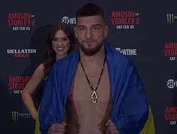 фото - Ярослав Амосов и Логан Сторли прошли взвешивание перед Bellator 291: результаты, видео