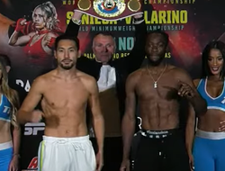 фото - Взвешивание Жанибека Алимханулы и Дензела Бентли: разница в 270 граммов