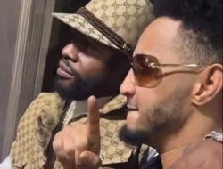 фото - Мейвезеру в ноги падал сверхфанат: видео инцидента из ОАЭ