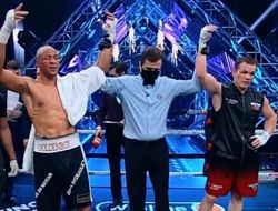 фото - Чилемба вернулся в РФ, но выиграть у «советского» байкера Фёдора Чудинова ему не дали