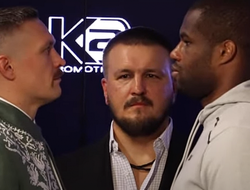 фото - Финальная битва взглядов Усика и Дюбуа: видео