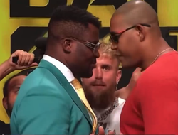 фото - Нганну и Феррейра провели первую дуэль взглядов и напугали до ужаса Пола: видео