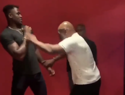 фото - Майк Тайсон согласился готовить Нганну к бою с Фьюри: видео