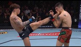 Кавана апсетнул Морено, Грин забил Сельюбера. Видео лучших моментов UFC Мехико