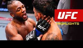Дебют Амосова, успех Капе. Видео лучших моментов UFC Вегас 112