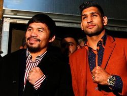 фото - Амир Хан подерётся с Мэнни Пакьяо — есть дата, место проведения боя