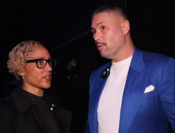 фото - «Средневес быковал супертяжа». Беллью о бое Усика с Фьюри