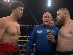 фото - Топ-проспект хэвивейта Торрез победил дисквалификацией Давейко: видео