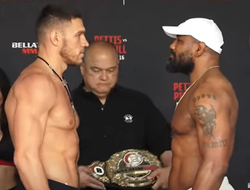 фото - Ромеро тяжелее Немкова. Взвешивание перед Bellator 297: результаты, видео