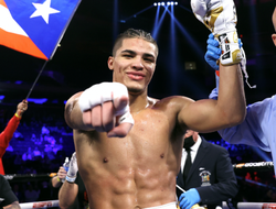 фото - Юный проспект Зайас нокаутировал Эспадаса на разогреве у Лопеса: видео