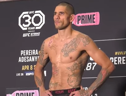 фото - Адесанья легче Перейры перед реваншем. Взвешивание UFC 287