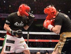 фото - Старики-разбойники: легендарные Хулио Сесар Чавес и Хорхе Арсе устроили яркий махач (+ фото)