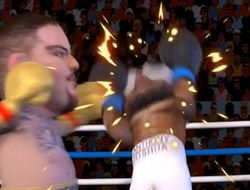 фото - Энтони Джошуа влетает Руису: шуточный мультик о поединке (не без Головкина)