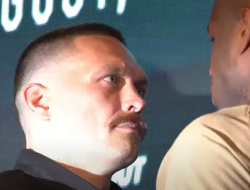 фото - Усик просверлил Дюбуа взглядом и прокричал «Слава Украине!»: видео