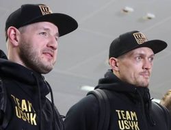 фото - Что победивший Бриедиса Усик сказал по прилёту в Украину — видео