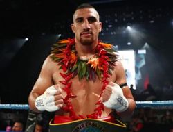 фото - Супертяжёлая Австралия: Хани впервые защитил чемпионский титул (+ видео)