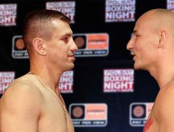 фото - Видео: Томаш Адамек и Артур Шпилька лицом к лицу в Варшаве