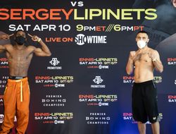 фото - Липинец, Эннис, Станёнис и Дюлорме прошли взвешивание: результаты, видео и фото