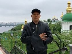 фото - Усик записал видео на киевских холмах с видом на Днепр