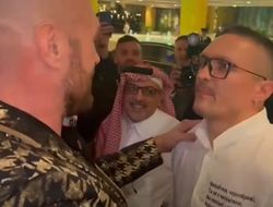 фото - Усик столкнулся с Фьюри и поднял его на попа — видео