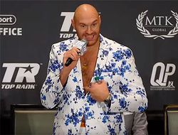 фото - Тайсон Фьюри ответил на вопросы СМИ на пресс-конференции